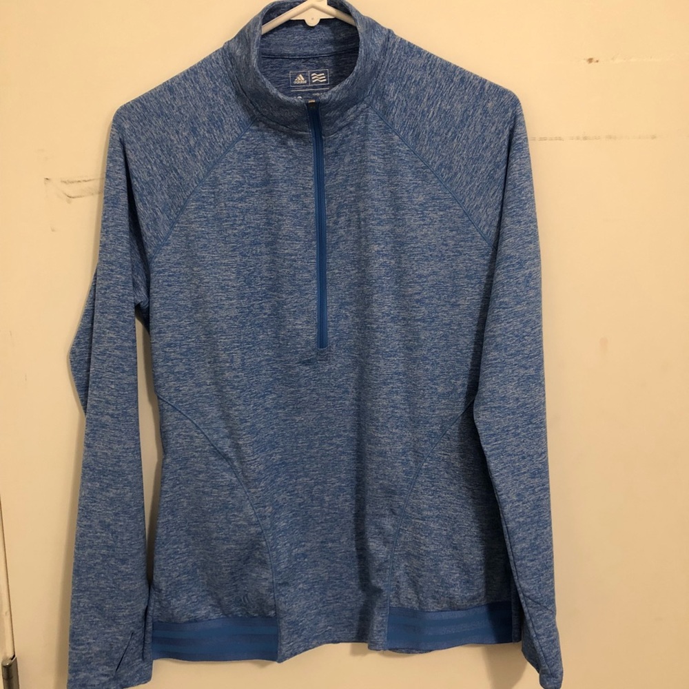 Adidas half zip performance shirt
